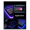 Mouse Pad Gamer Extra Grande Led Rgb 80x30cm Mousepad Pc Ps4 - 4 - 9