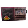 Rádio Portátil Lehmox Les-698Ur 11 Faixas USB/Sd Am/Fm: Vermelho - 3