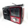 Rádio Portátil Am/Fm Les-1088A USB/Sd Recarregável - Lehmox: Vermelho - 2
