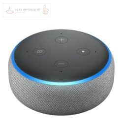 Smart Speaker Amazon Alexa Echo Dot 3 Preto Português Novo - 1