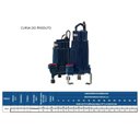 Ver imagem 3 de Bomba Schneider Submersível Shark 2cv Trifásico 380v Azul 380 (t)