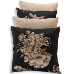 4 CAPAS DE ALMOFADAS - 35X35 - ESTAMPADA E LISA - 1
