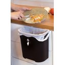 Ver imagem 4 de Lixeira Suspensa 8 Litros Preta 26,5x27,5x17cm 8256 Mor