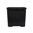Ver mais imagens de Lixeira Suspensa 8 Litros Preta 26,5x27,5x17cm 8256 Mor