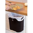 Ver imagem 5 de Lixeira Suspensa 8 Litros Preta 26,5x27,5x17cm 8256 Mor