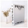 Kit 3 Caixa Livro Porta Objeto Decorativa Vogue Chanel Prada - 5