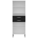 Ver imagem 2 de Paneleiro Duplo Safira Plus com 4 Portas e 2 Gavetas Bartira