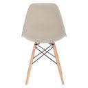 Ver imagem 6 de KIT - Mesa redonda Eames 100 cm branco + 6 cadeiras Eiffel DSW Nude