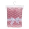 Manta de Microfibra com Sherpa Amor Bebê Soft - Rosa - Loaní - 2
