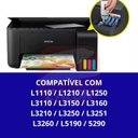 Ver imagem 4 de 3 Refis Garrafa de Tinta EPSON 544 Preto T544120
