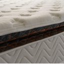 Ver mais imagens de Conjunto Box Baú Super King New York Cinza 193x203x80 C/ Molas Ensacadas