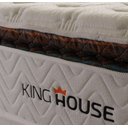Ver imagem 7 de Conjunto Box Baú Super King New York Cinza 193x203x80 C/ Molas Ensacadas