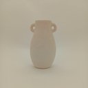 Ver imagem 3 de Vaso Decorativo Enfeite Casa Cerâmica 20x12x12cm Bege