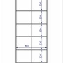 Ver imagem 4 de Sapateira para Quarto 2 Portas 6 Prateleiras Branco