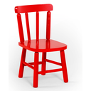 Ver imagem 1 de Cadeira Infantil - Vermelho - Jm Móveis