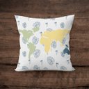 Ver imagem 1 de Capa Almofada Mapa Brasil Quadrada