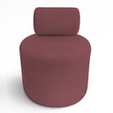 Ver imagem 3 de Poltrona Tokyo Veludo com Design Exclusivo - 7 Decor Bordo