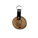 Ver imagem 2 de Chaveiro de Madeira Escrito Fica