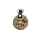 Ver imagem 1 de Chaveiro de Madeira Escrito Minha Casa/ Sua Casa