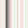 Papel de Parede Adesivo Listra Rosa Verde Água Bege - SSLI-107 - ROLO - 2,50M X 50cm ( 1,25M² ) - 3