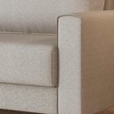 Ver imagem 4 de Sofá 3 Lugares 180cm com Pés Metálicos Multimóveis Cr45340 Bege