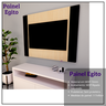 Painel para Tv até 42 Polegadas Painel Ripado Sala Quarto - Brovália - 6
