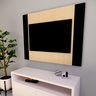 Painel para Tv até 42 Polegadas Painel Ripado Sala Quarto - Brovália - 1