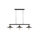 Ver imagem 3 de Lustre Pendente Loft Retrô Nordic Luminária Prato Moderno Industrial Sala Cozinha Mesa Preto Inl75