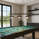 Ver imagem 6 de Lustre Pendente Loft Retrô Nordic Luminária Prato Moderno Industrial Sala Cozinha Mesa Preto Inl75