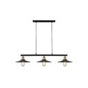 Ver imagem 1 de Lustre Pendente Loft Retrô Nordic Luminária Prato Moderno Industrial Sala Cozinha Mesa Preto Inl75