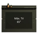 Ver imagem 4 de Painel para Tv até 65 Polegadas Madesa - Preto