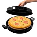 Ver imagem 1 de Forno Para Pizza Portátil Pedra Refratária Usar na Churrasqueira e Fogão - Wp Connect