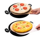 Ver imagem 3 de Forno Para Pizza Portátil Pedra Refratária Usar na Churrasqueira e Fogão - Wp Connect