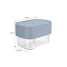 Dispenser Para Detergente e Organizador de Pia 650ml Trium - Ou - Azul claro - 5