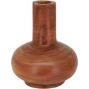 Ver imagem 1 de Vaso Decorativo Enfeite Casa Madeira 16x13x13cm Natural