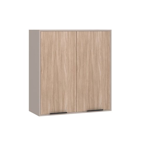 Armário Aéreo 80cm 2 Portas 1 Prateleira Stylo Luciane Móveis
