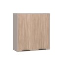 Ver imagem 1 de Armário Aéreo 80cm 2 Portas 1 Prateleira Stylo Luciane Móveis