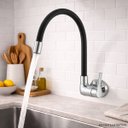 Ver imagem 1 de Torneira para Cozinha 34,2cm x 7,7cm Autralis Cromado/Preto Meber Metais