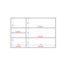 Ver imagem 6 de Armário Aéreo Milla com Portas de Vidro e Nog/cinza 120cm Carraro