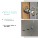 Ver imagem 5 de Armário Aéreo Milla com Portas de Vidro e Nog/cinza 120cm Carraro