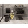 Lixeira Dourada em Aço Inox para Banheiro Com Pedal 5L Novo Design - 4
