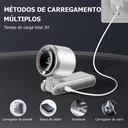 Ver imagem 2 de Mini Ventilador Recarregável Usb Portátil Turbo Viagens