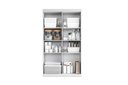 Ver imagem 3 de Armário Multiuso 04 Portas 102x182cm - Branco Aramóveis