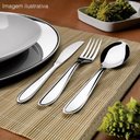 Ver imagem 4 de Conjunto 12 Garfos de Mesa 19cm Aço Inox Lyon Brinox Talheres Refeições Diárias