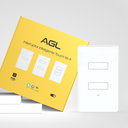 Ver imagem 4 de Interruptor Inteligente Touch Wifi Agl 2 Teclas - Branco. Controle Lâmpadas por Aplicativo ou