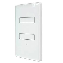 Interruptor Inteligente Touch Wifi Agl 2 Teclas - Branco. Controle Lâmpadas por Aplicativo ou - 1