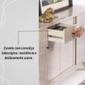 Buffet 4 Portas 2 Gavetas Mônaco - Calacata/off White - 8