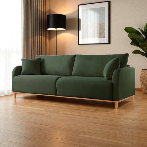 Sofá Fixo 4 Lugares Luxo 2,40m Camila
