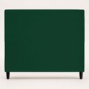 Ver imagem 6 de Cabeceira Estofada Elen Moderna para Quarto Cama Box Casal 140 cm Tecido Suede Verde