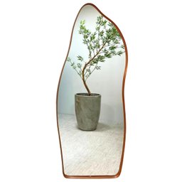 Espelho Grande Corpo Inteiro com Moldura Metal Orgânico Decorativo 150x60cm Luxo - 2